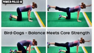 Bird-dog pose for women over 40